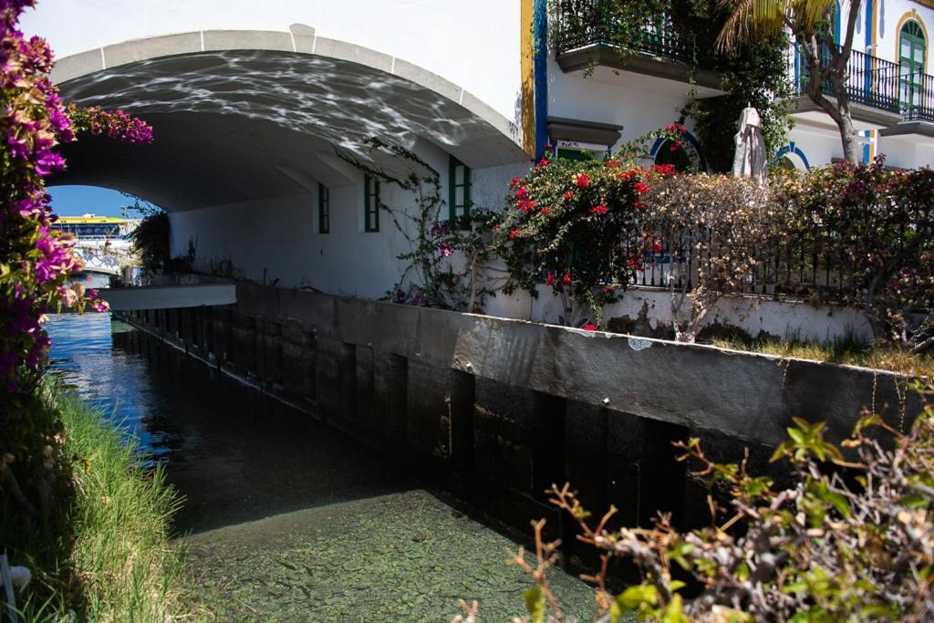 Ferienwohnung Edificio Playa Puerto De Mogan Exterior foto