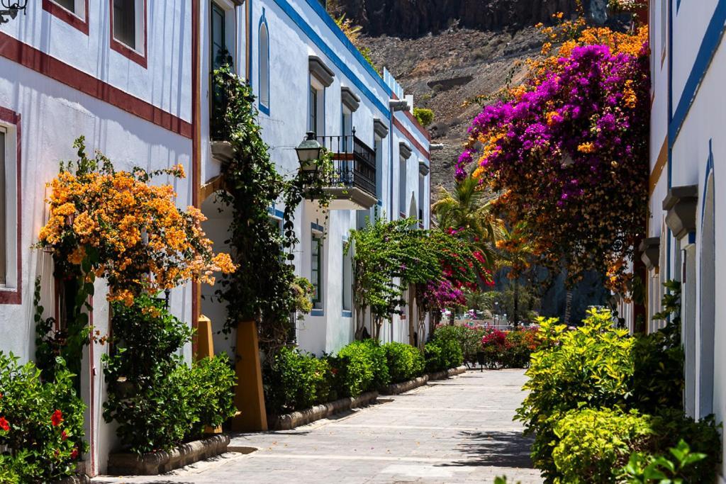Ferienwohnung Edificio Playa Puerto De Mogan Exterior foto