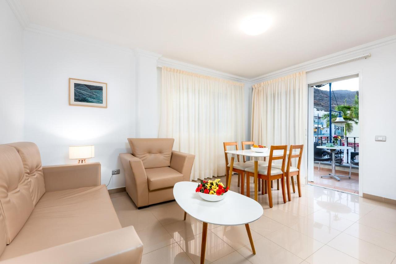 Ferienwohnung Edificio Playa Puerto De Mogan Exterior foto