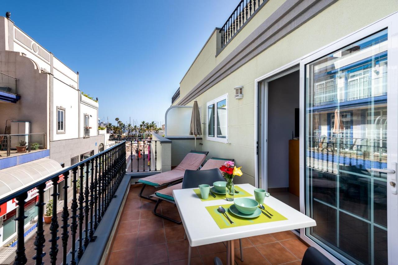Ferienwohnung Edificio Playa Puerto De Mogan Exterior foto