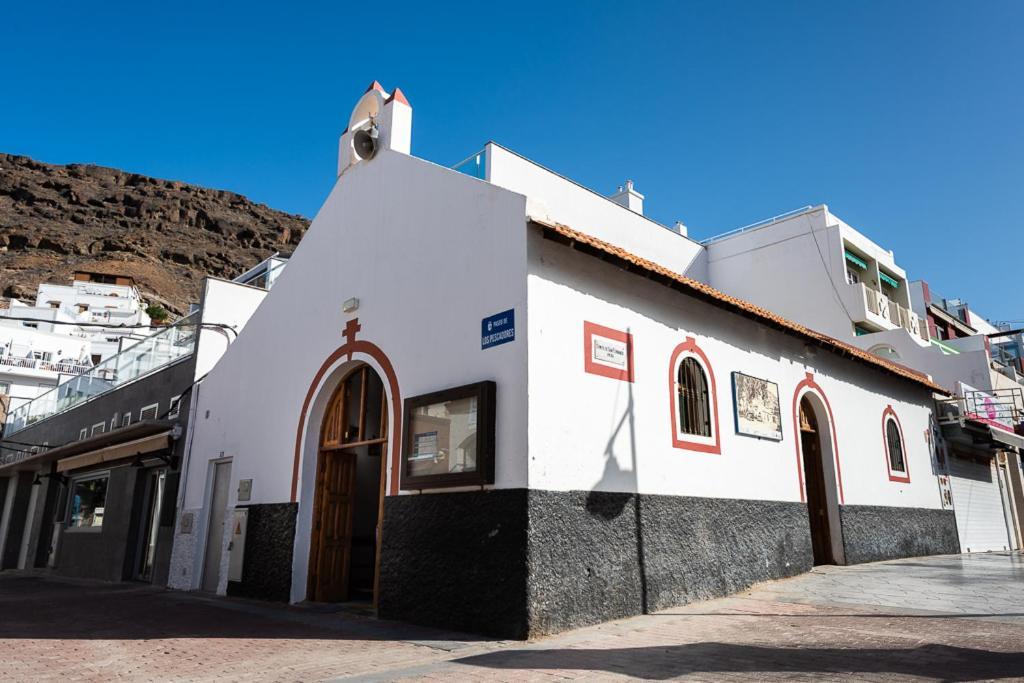 Ferienwohnung Edificio Playa Puerto De Mogan Exterior foto
