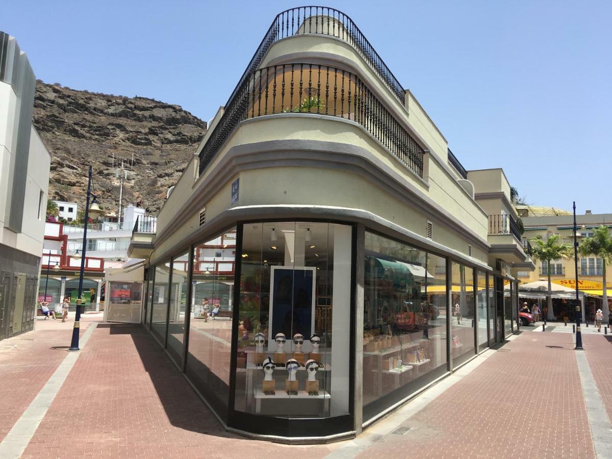 Ferienwohnung Edificio Playa Puerto De Mogan Exterior foto